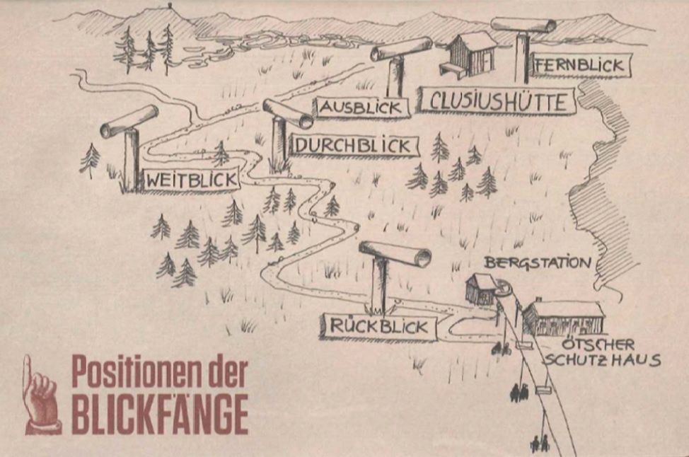 Karte zum Clusiusweg