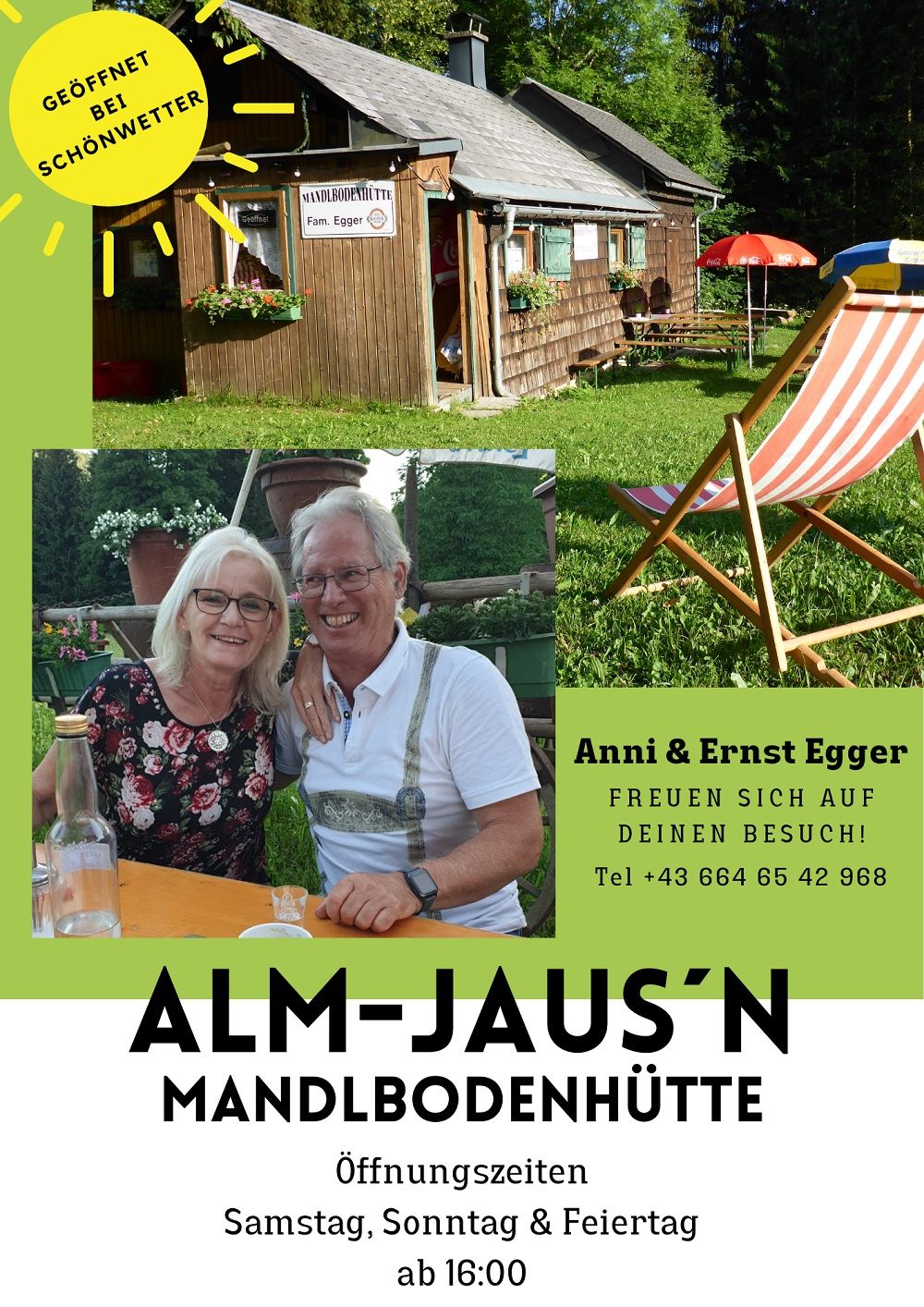 Almjause Mandlbodenhütte Sommer 2022