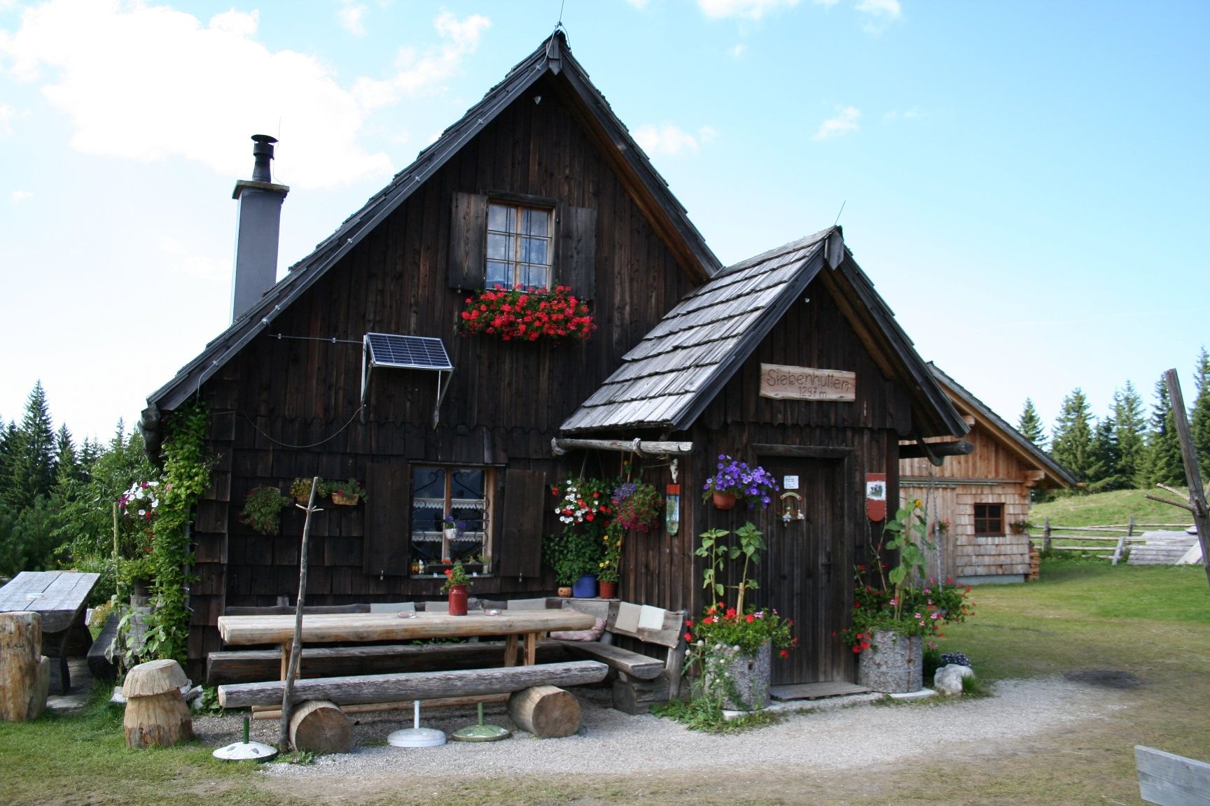 Siebenhütte über Kogler Wasserfälle