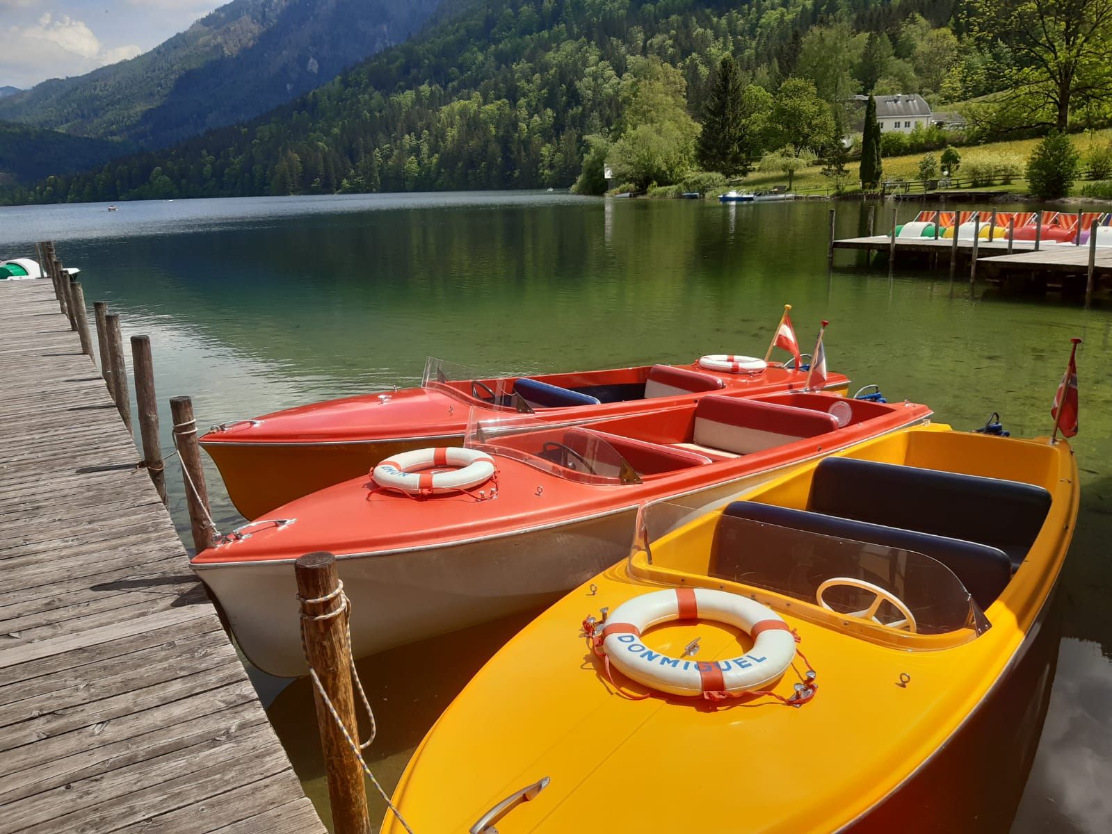 Bootsfahrt am Lunzer See