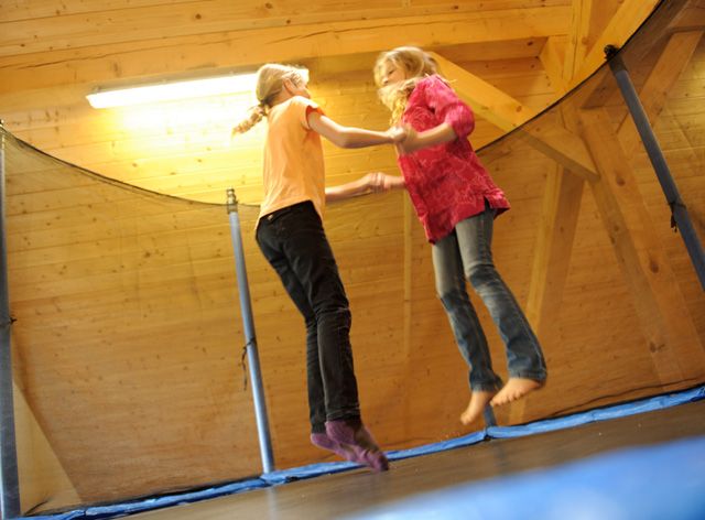 Springen im Ferienstadl Hammerau