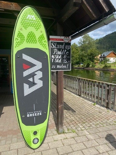 Stand Up Paddeling am Seebach