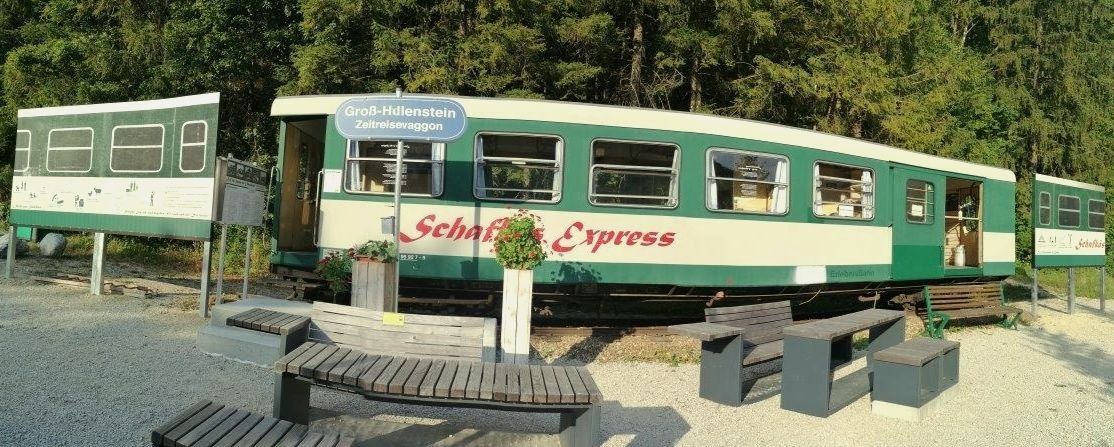 Zeitreisewaggon Großhollenstein