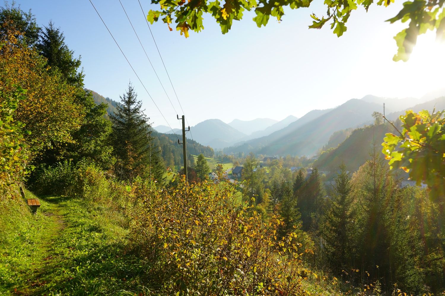 Ausblick vom Marienweg Göstling/Ybbs