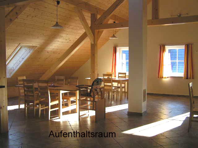 Aufenthaltsraum Ferienstadl Hammerau