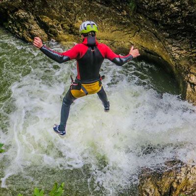 Sprung Canyoning