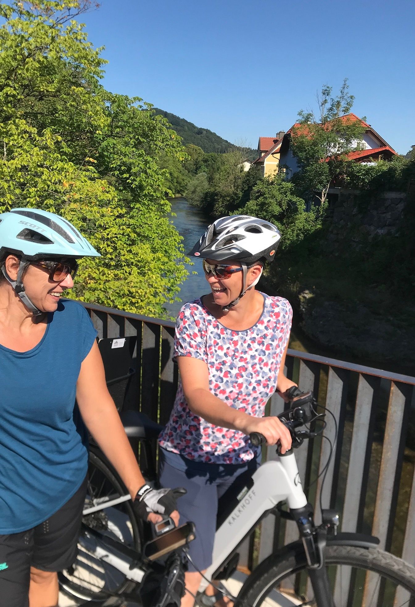 Die Erlauf in Scheibbs