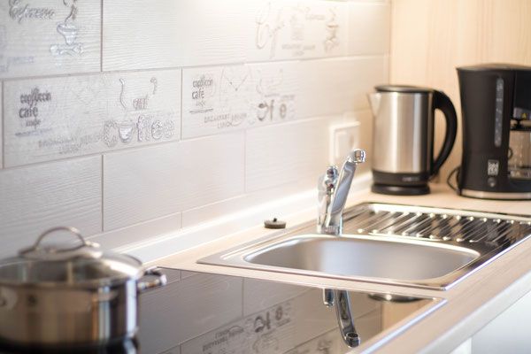 Küche der Ferienwohnung Lange