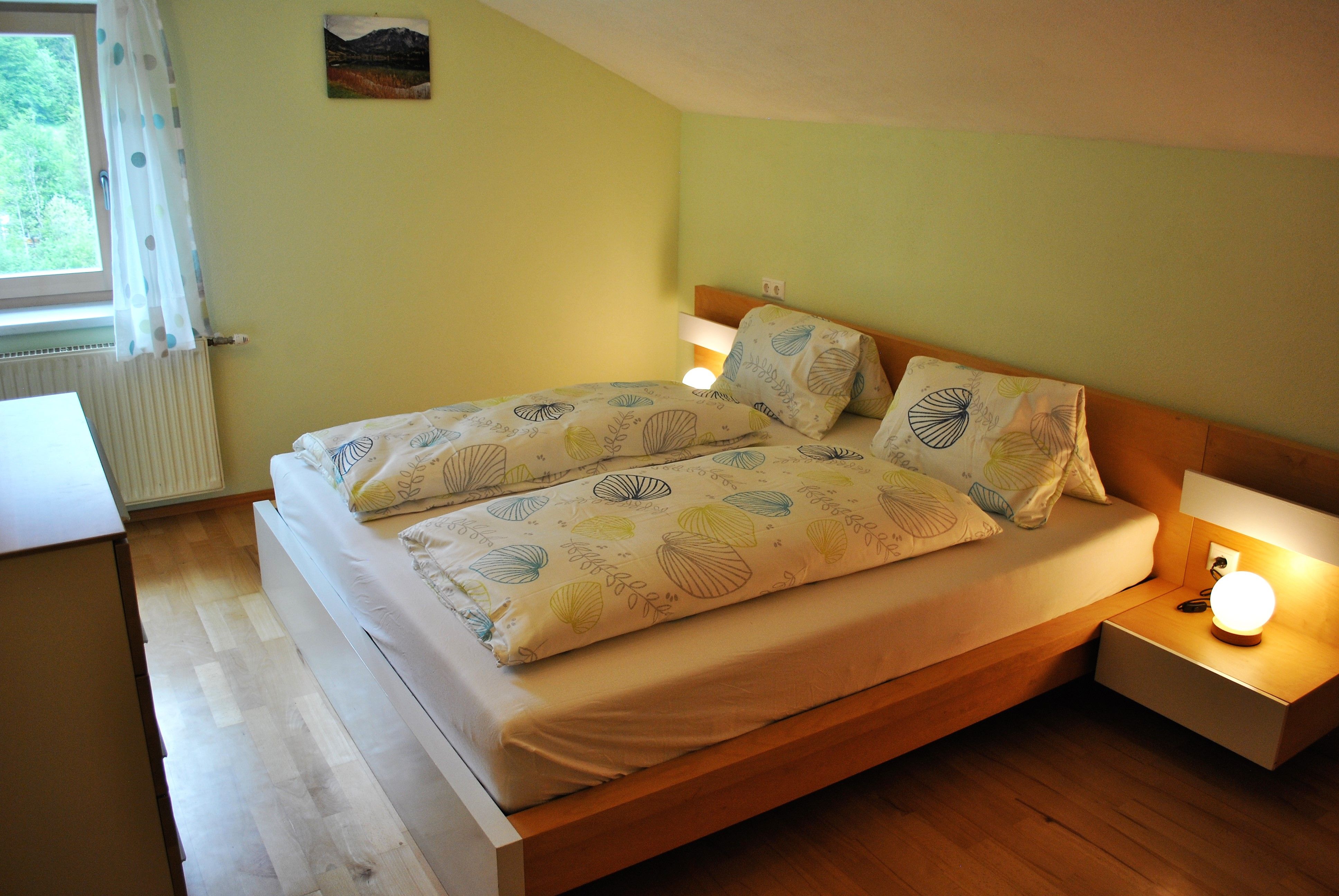 Schlafzimmer 3 der Ferienwohnung Leitner