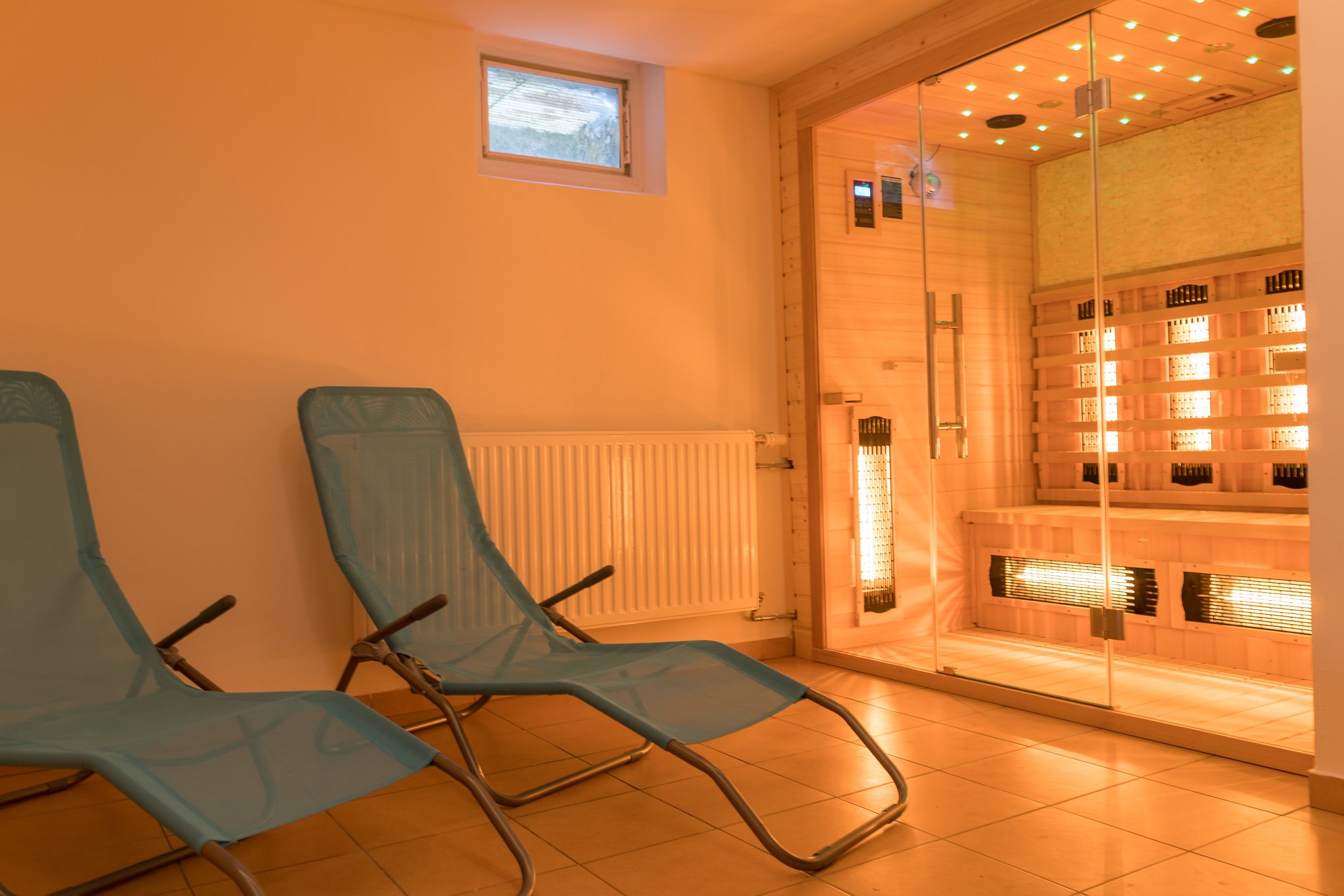 Infrarotkabine im Ferienhaus Weitental
