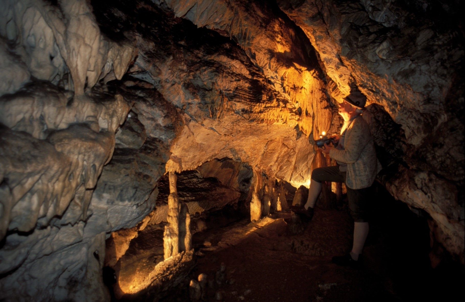 Märchenhalle in der Ötscher-Tropfsteinhöhle