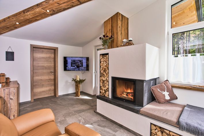 Ferienwohnung Kaminfeuer