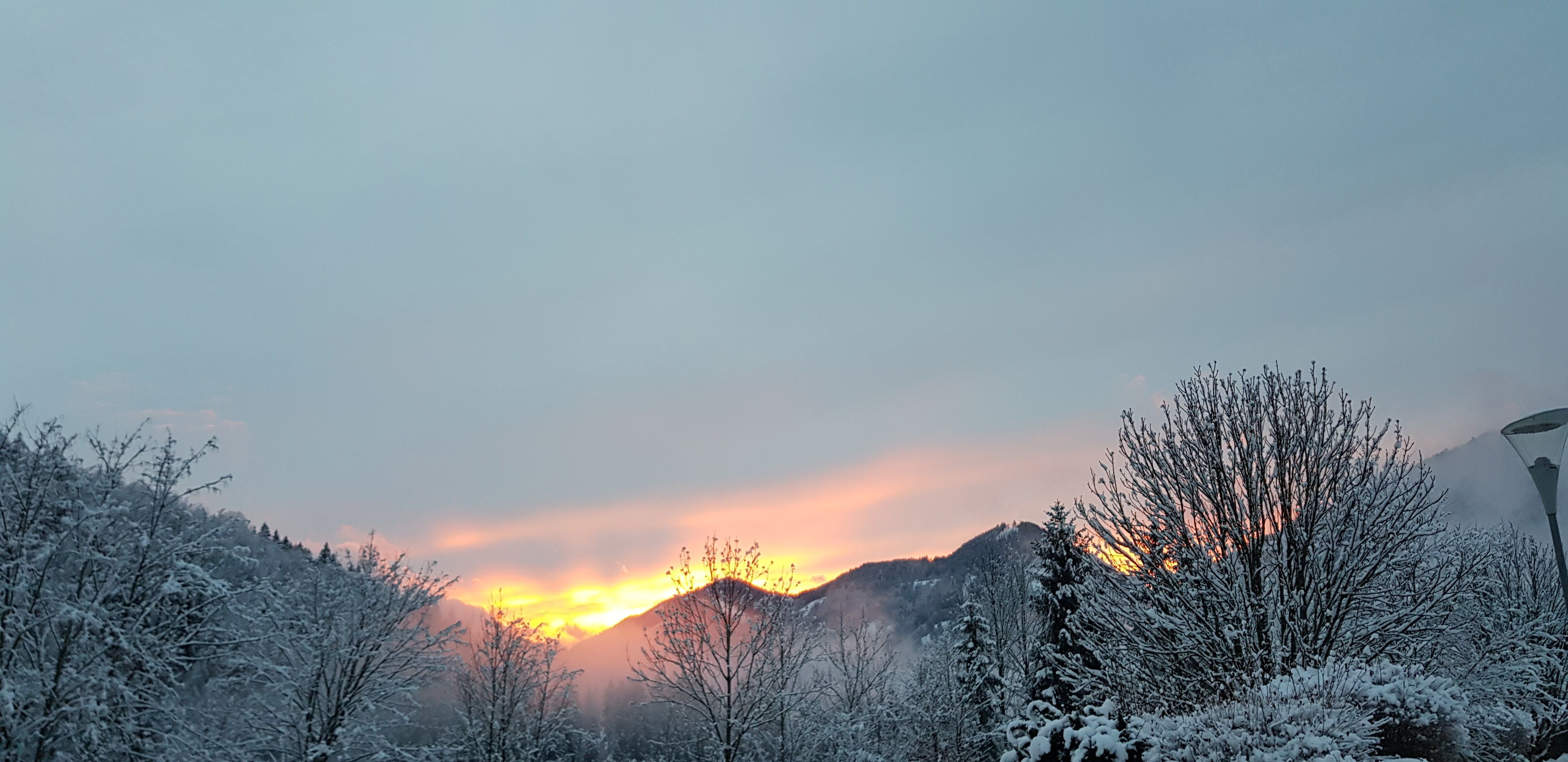 besondere Abendstimmung