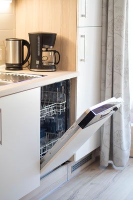 Küche der Ferienwohnung Lange