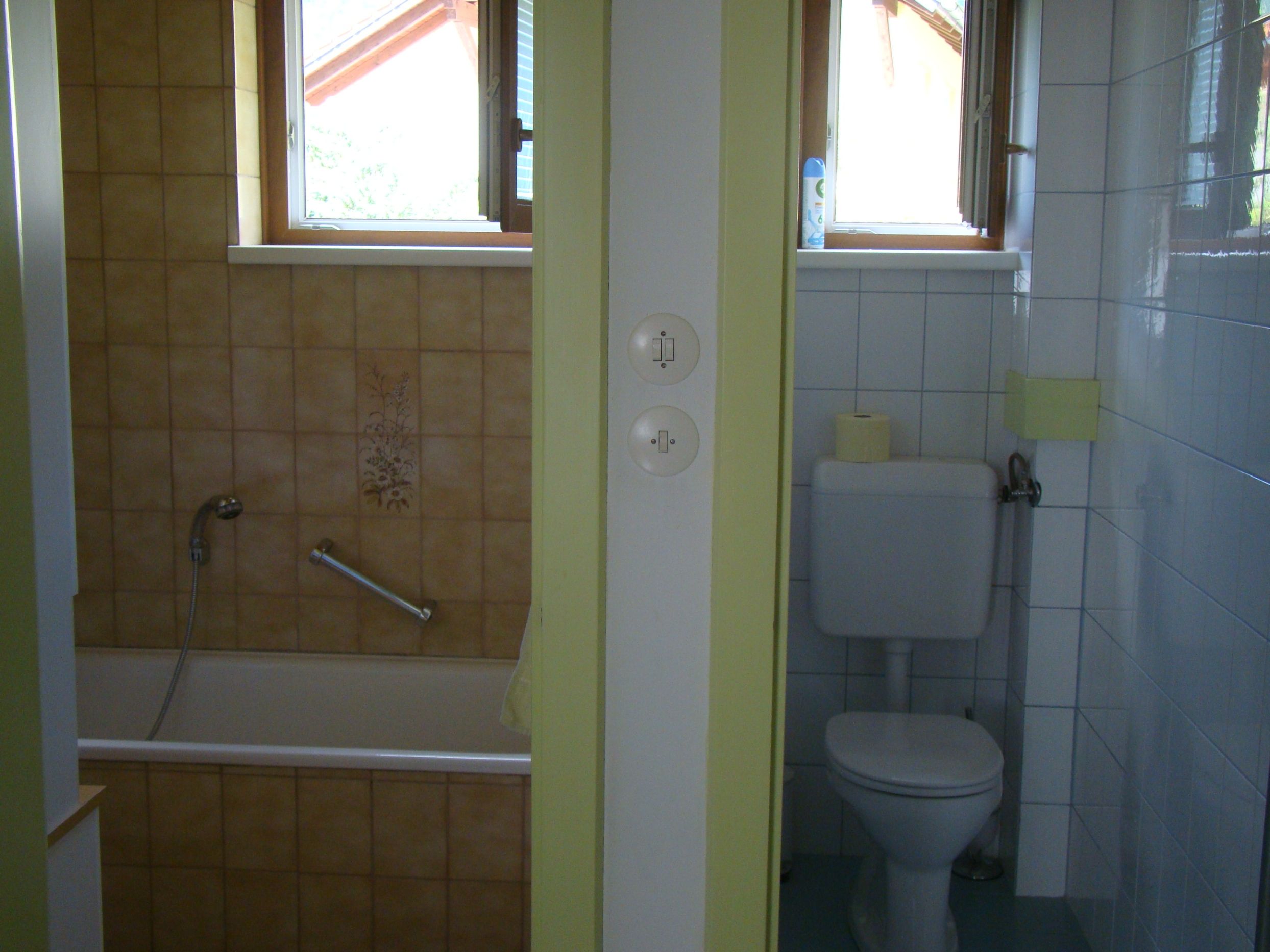 Bad und WC Erdgeschoß