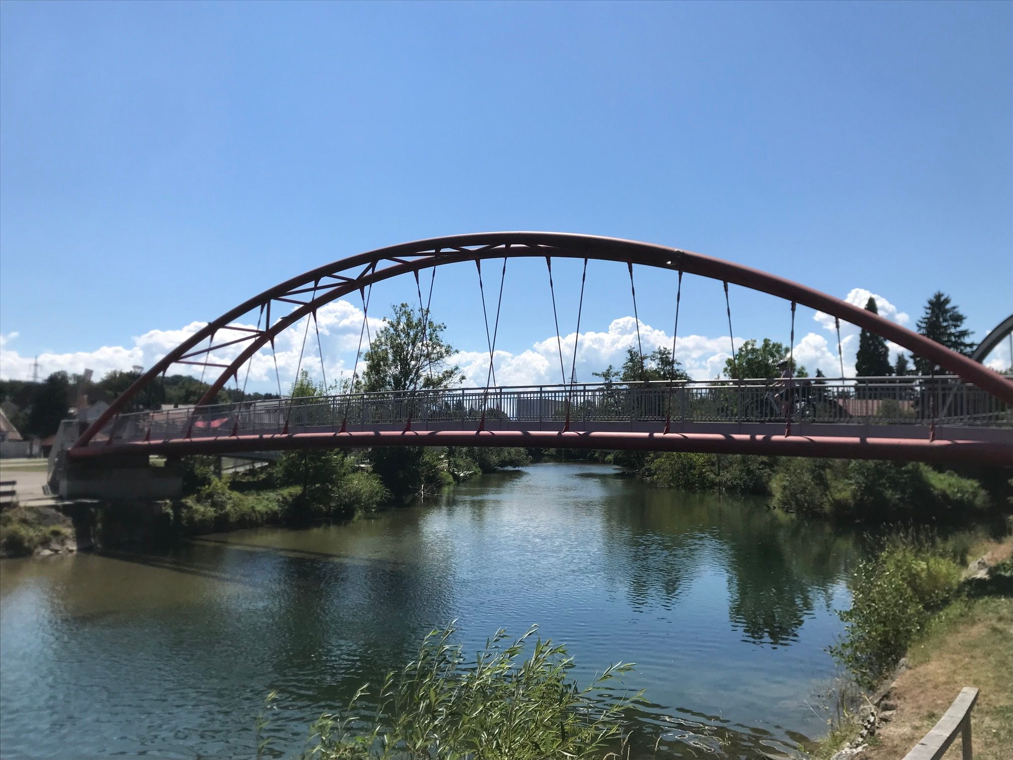 Radwegbrücke Wieselburg