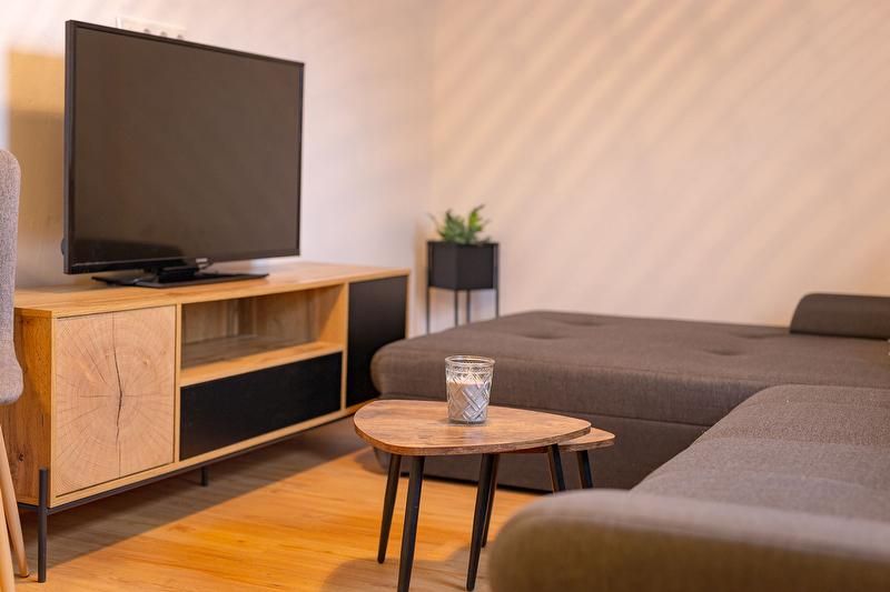 Wohnzimmer - Apartment Angermühle