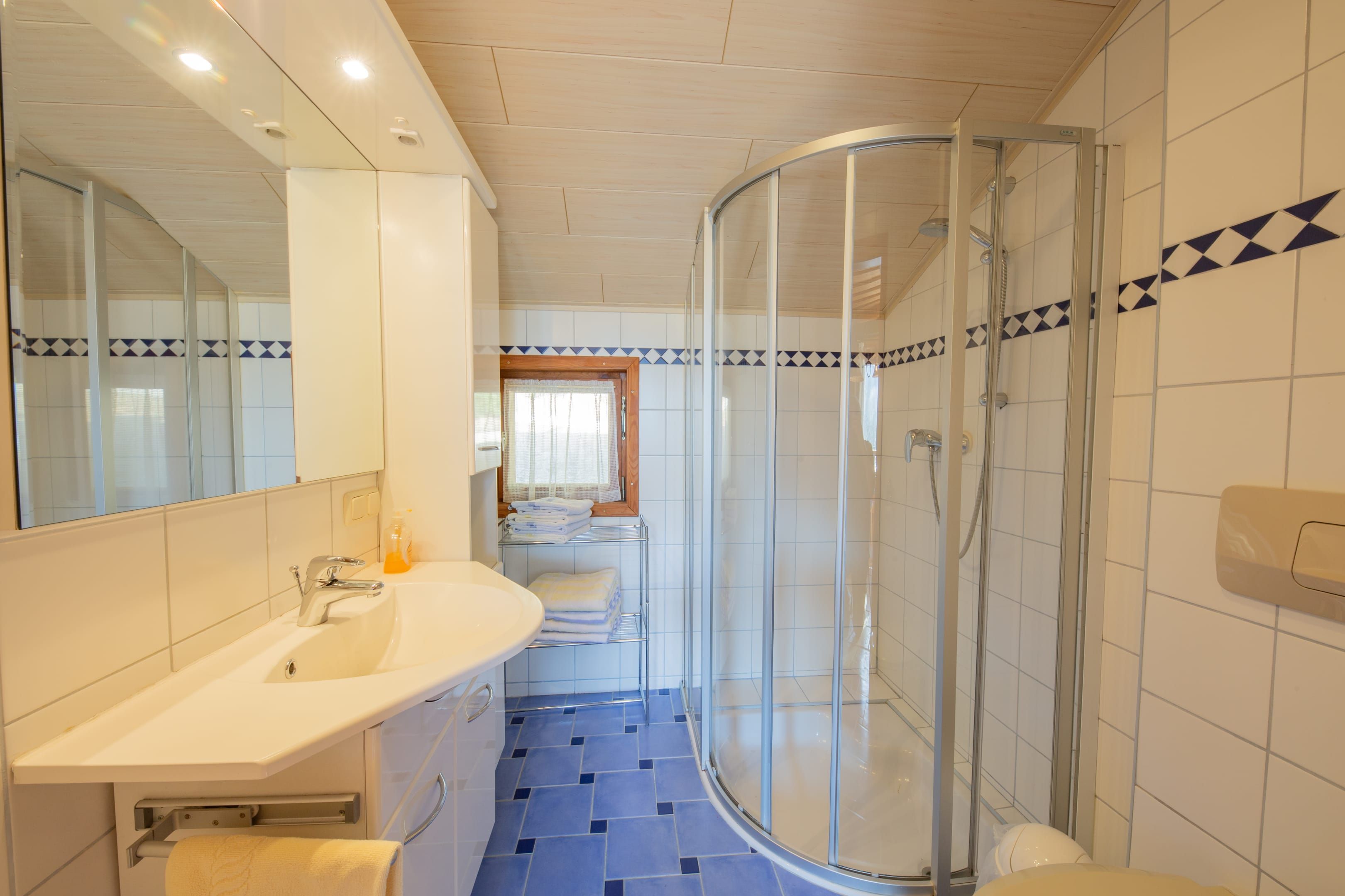 Badezimmer Waldhaus