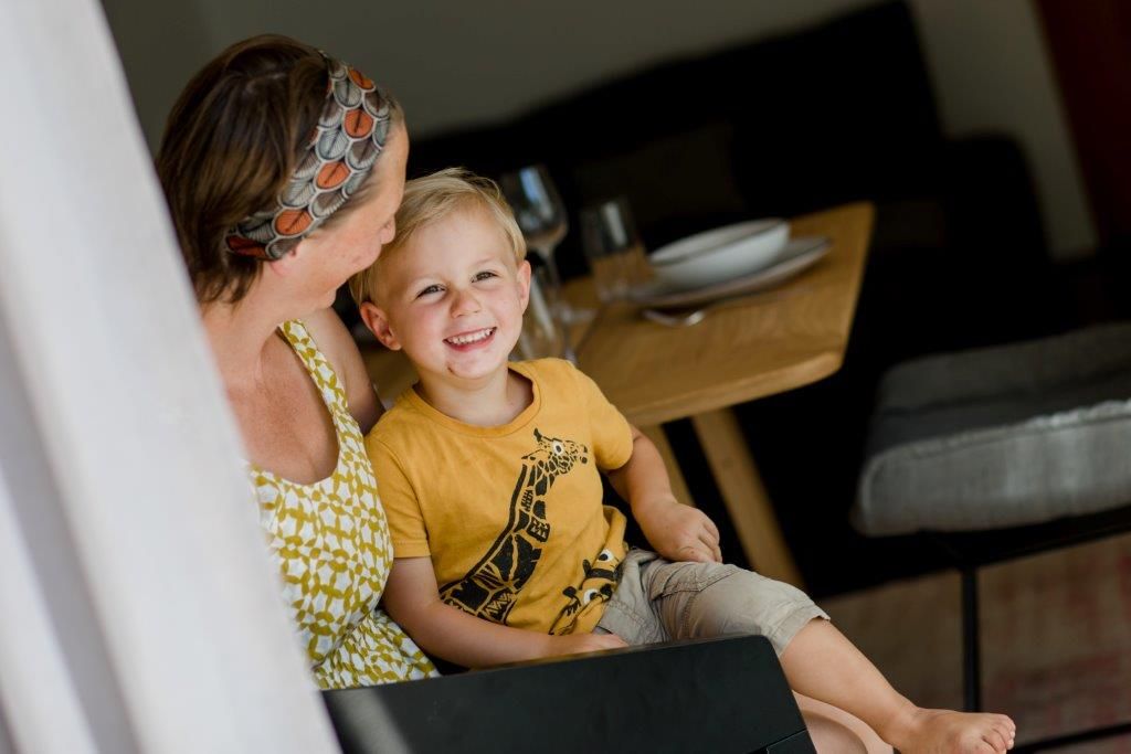 Familie Mayr im Haus am See