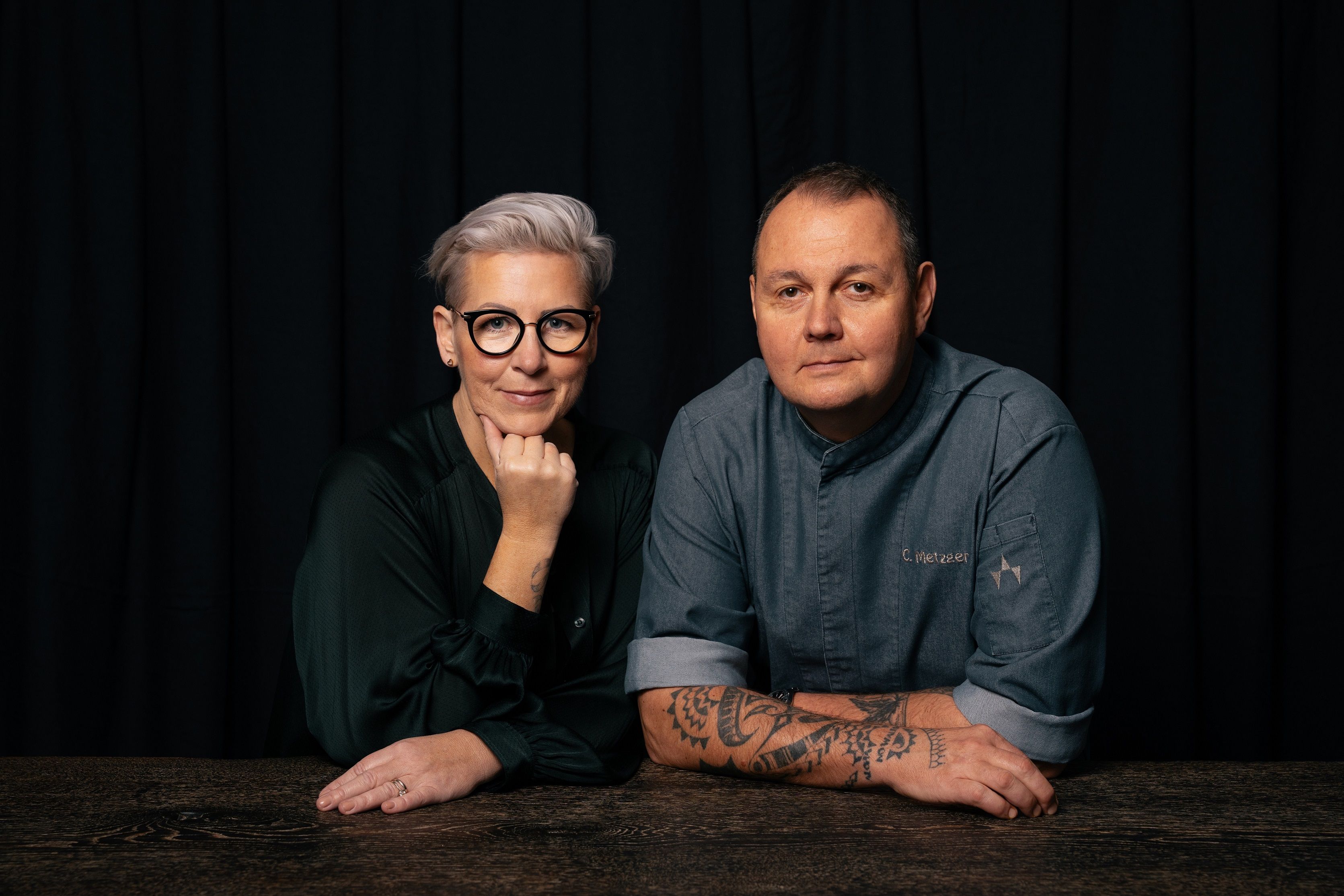 Gastgeber Stefanie und Christian Metzger