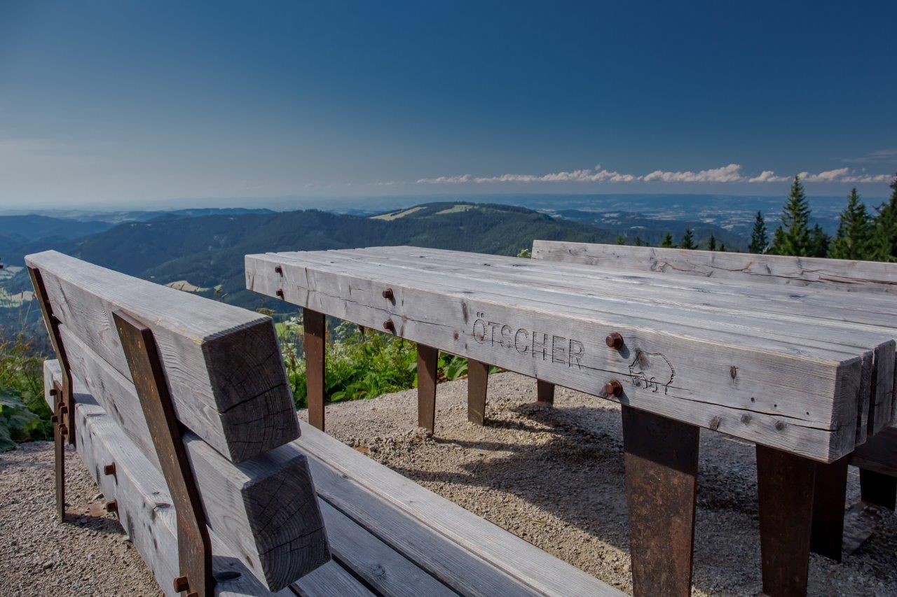Rast mit Ausblick
