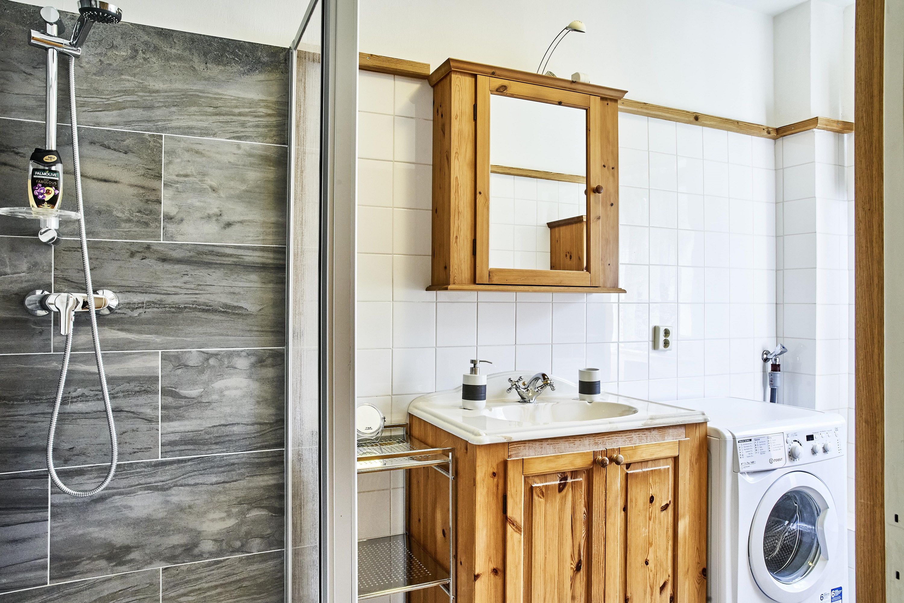 Ferienwohnung Bergerlebnis - Badezimmer