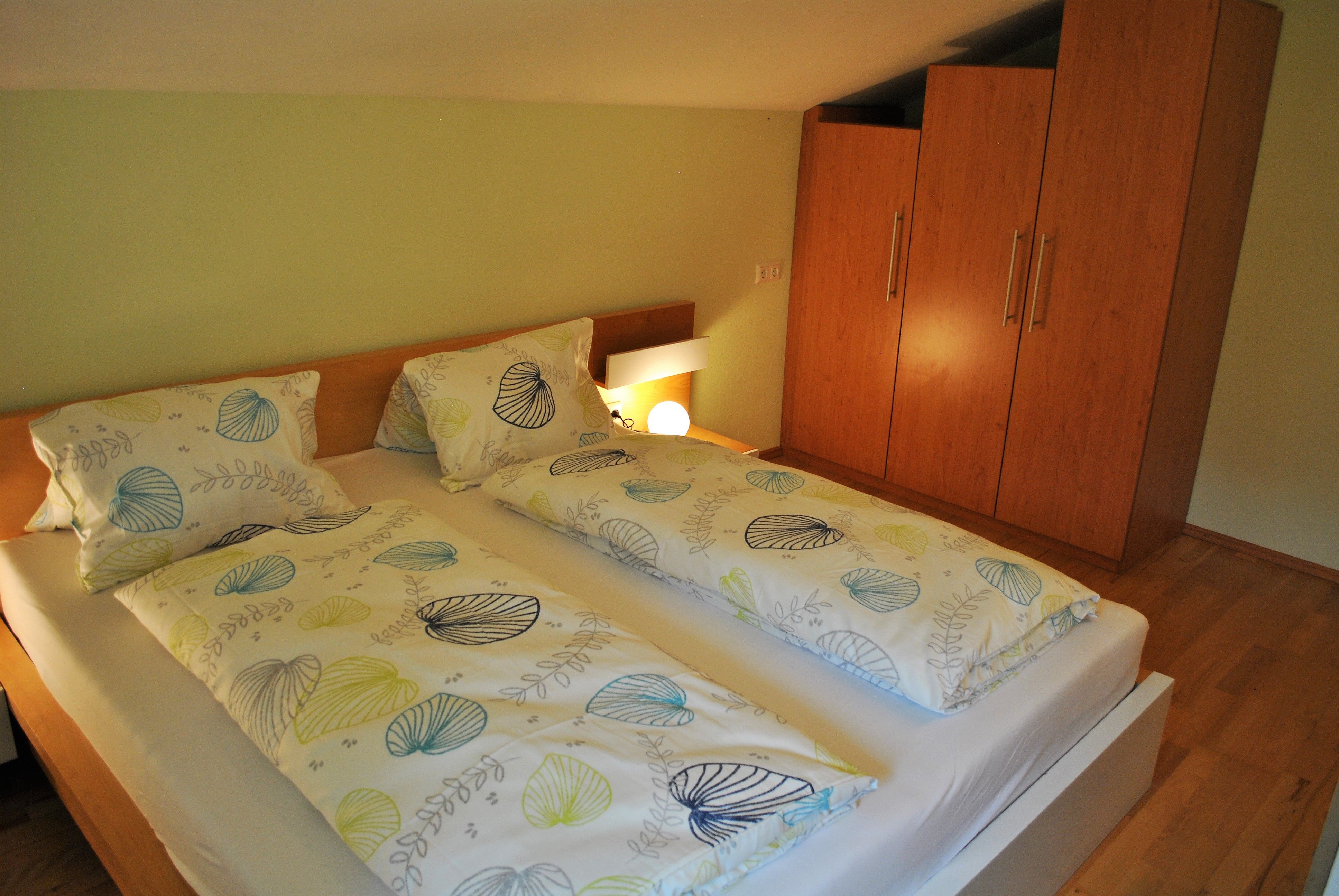 Schlafzimmer 3 der Ferienwohnung Leitner