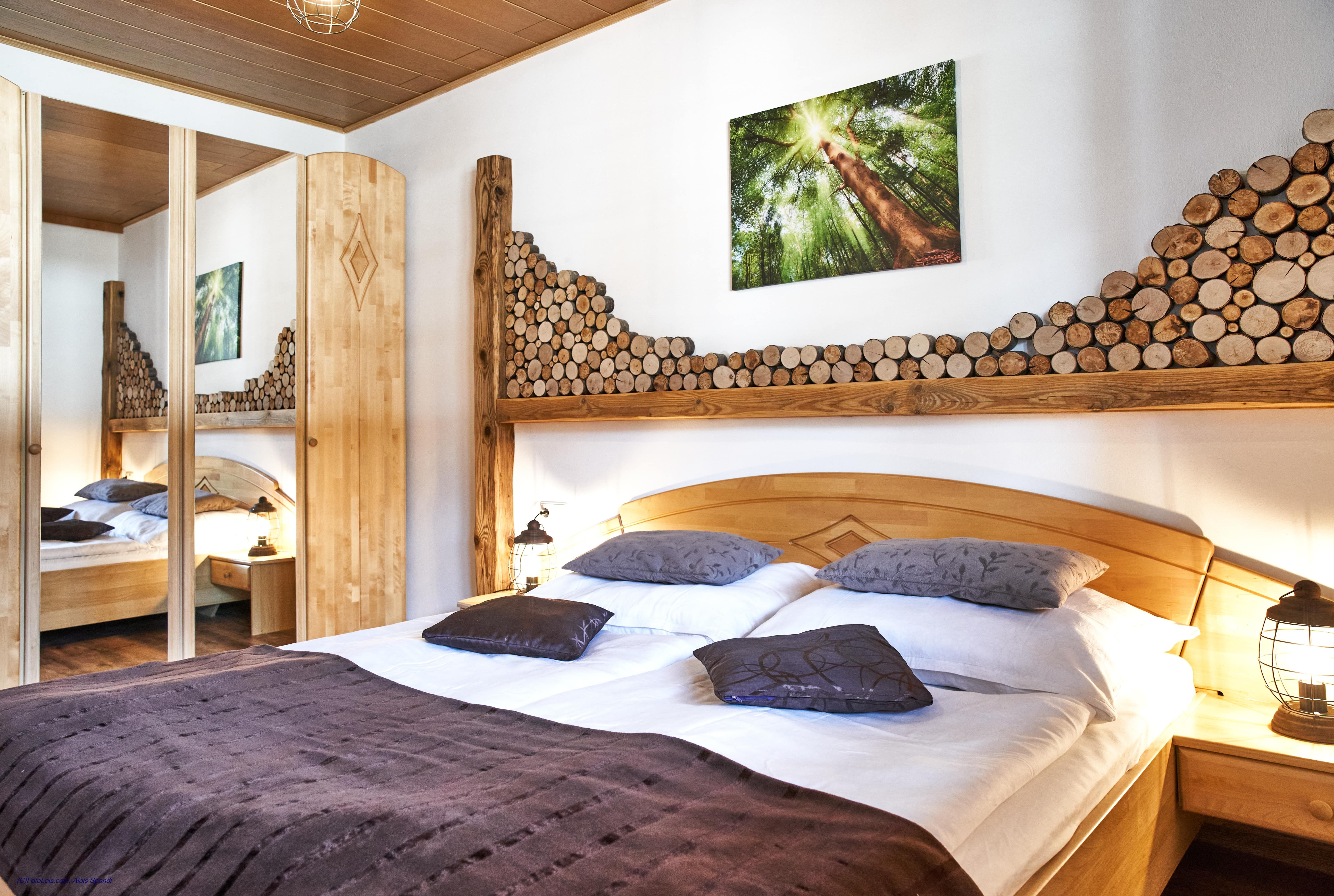 Ferienwohnung Bergerlebnis - Schlafzimmer