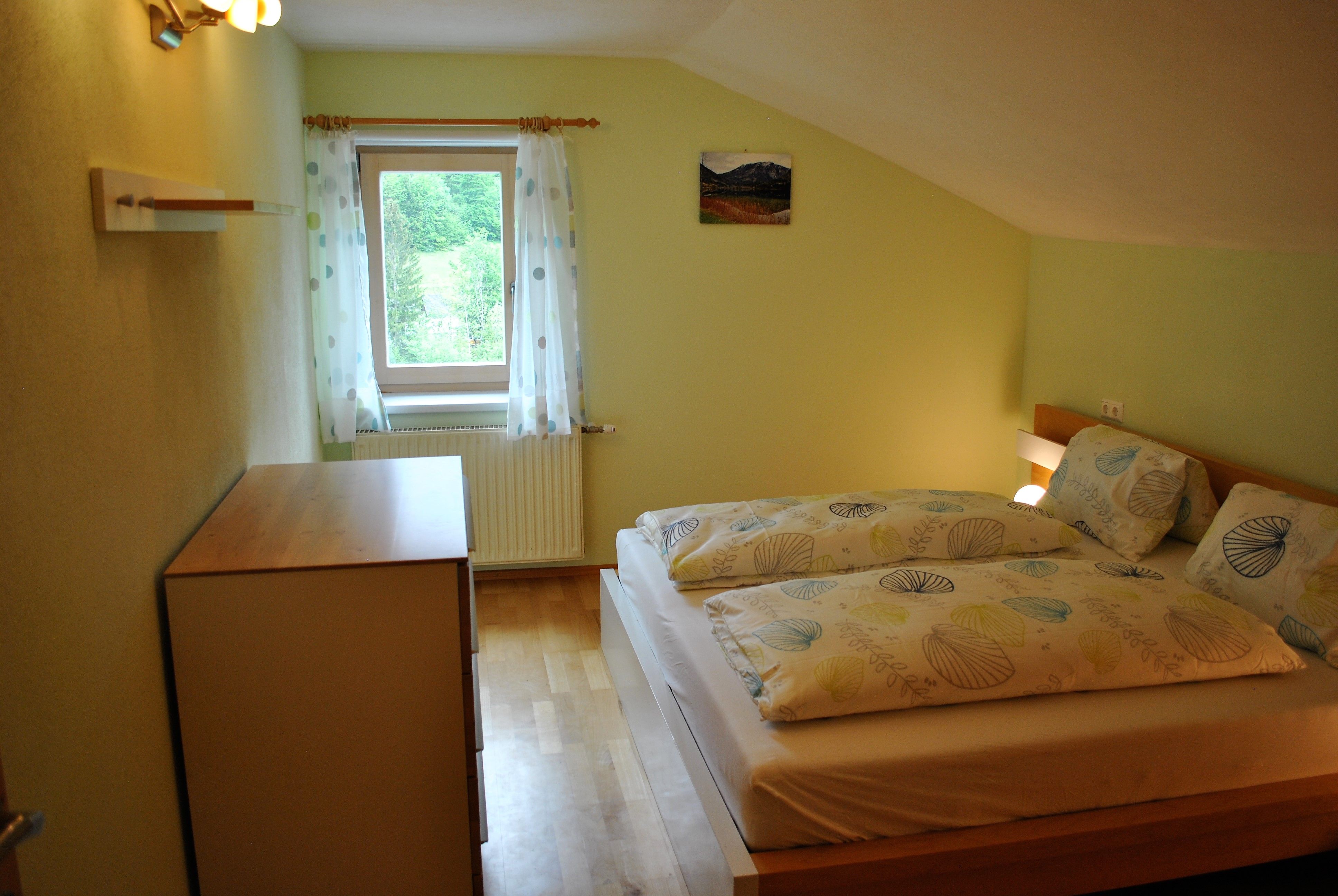 Schlafzimmer 3 der Ferienwohnung Leitner