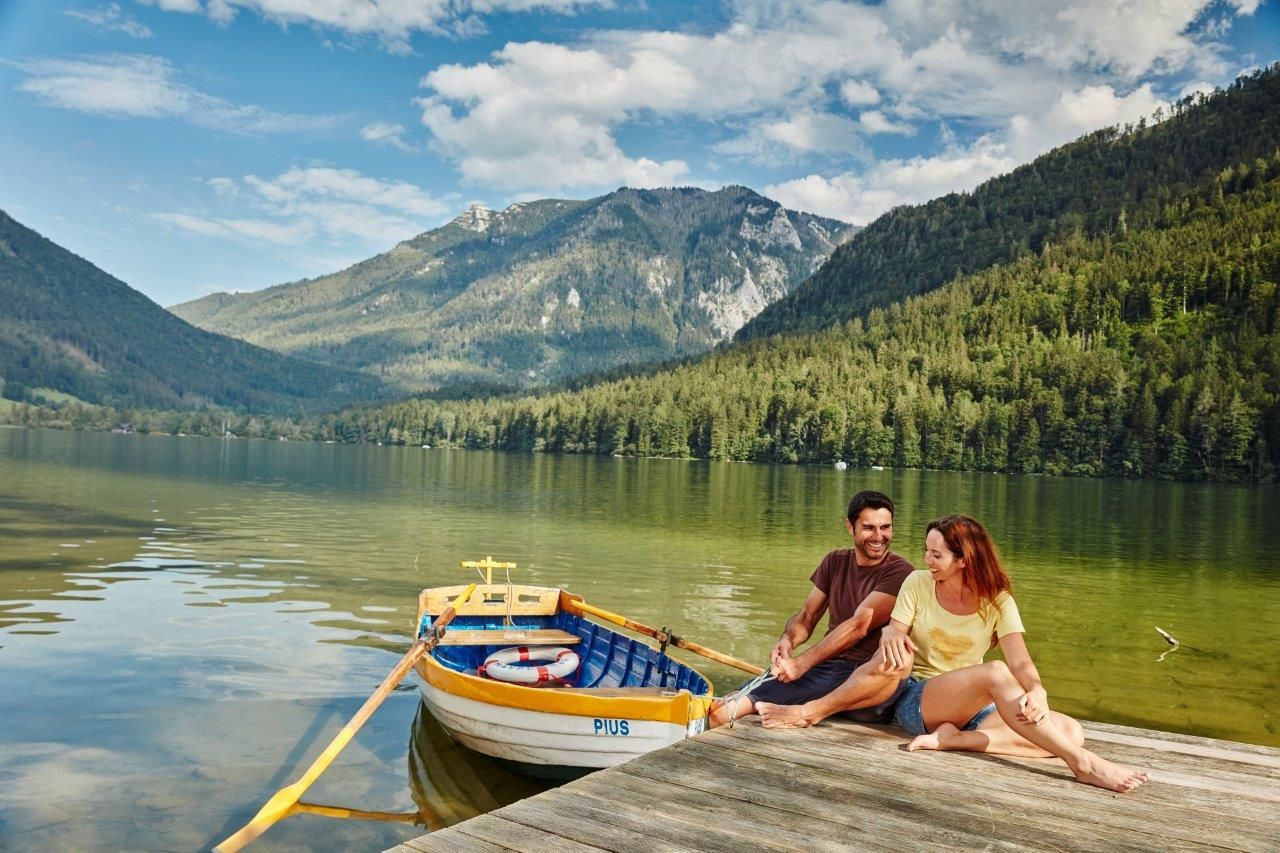 Bootfahren am Lunzer See