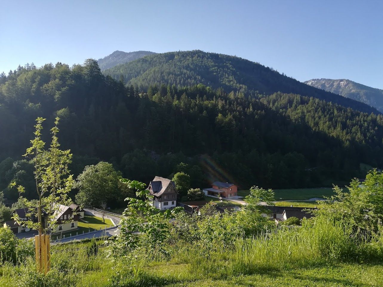 Aussicht vom Haus