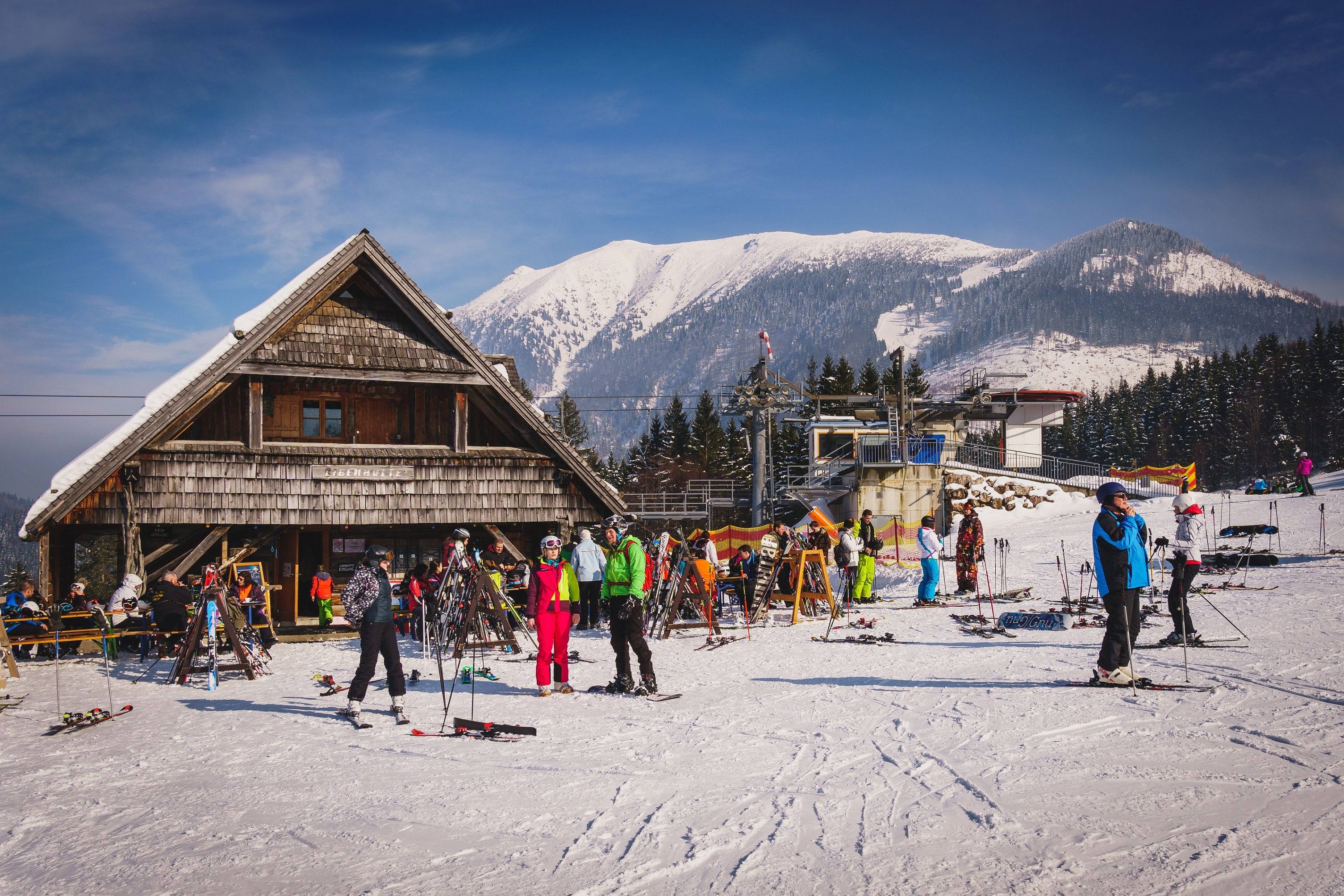 Hüttengaudi in der Eibenhütte