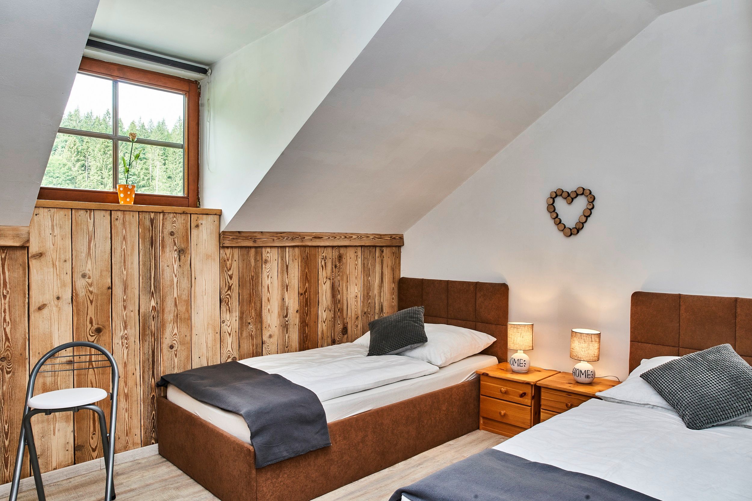 Apartment Fuchswald, zweites Schlafzimmer