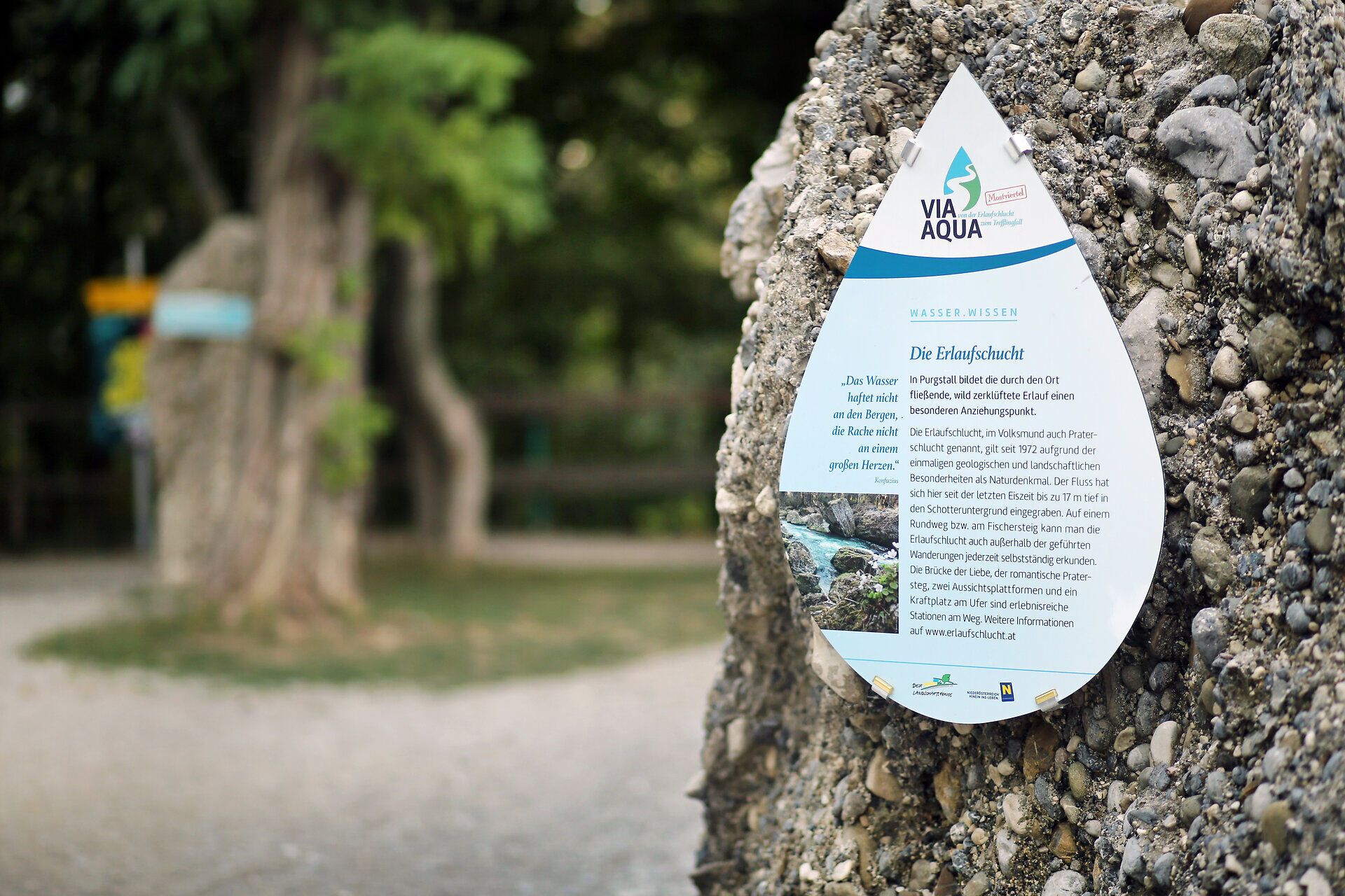 Die sanfte Brise trägt den Duft von frischem Wasser und blühenden Pflanzen durch die Luft. Wanderer können hier die Ruhe der Natur genießen und sich von der Schönheit der Umgebung inspirieren lassen. Diese Infotafel lädt dazu ein, mehr über die faszinierenden Wasserwege und die Landschaft zu erfahren.
