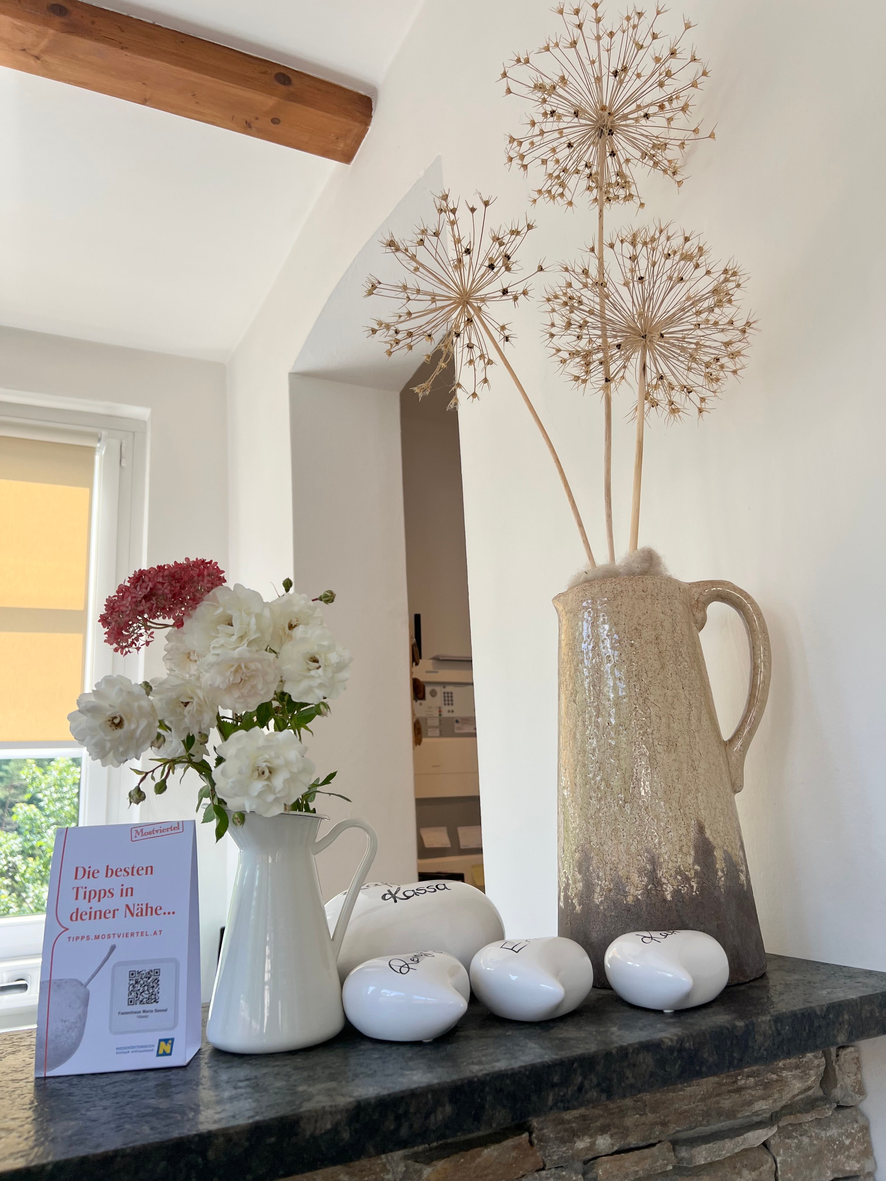 Staymate Aufsteller im Fastenhaus Maria Sessal