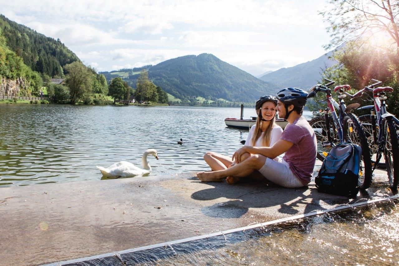 Radlerrast am Lunzer See
