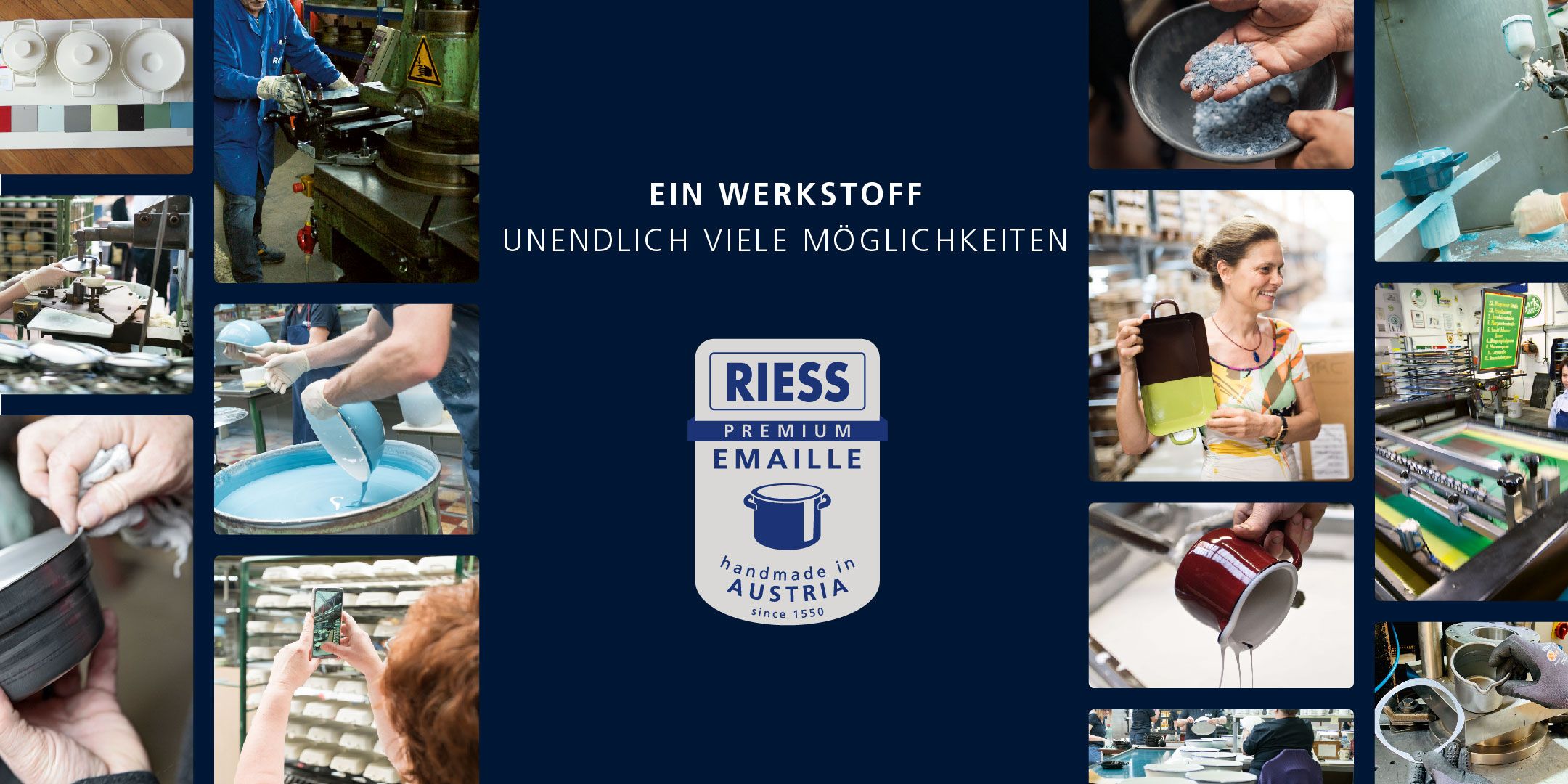 RIESS Emaillemanufaktur Führung