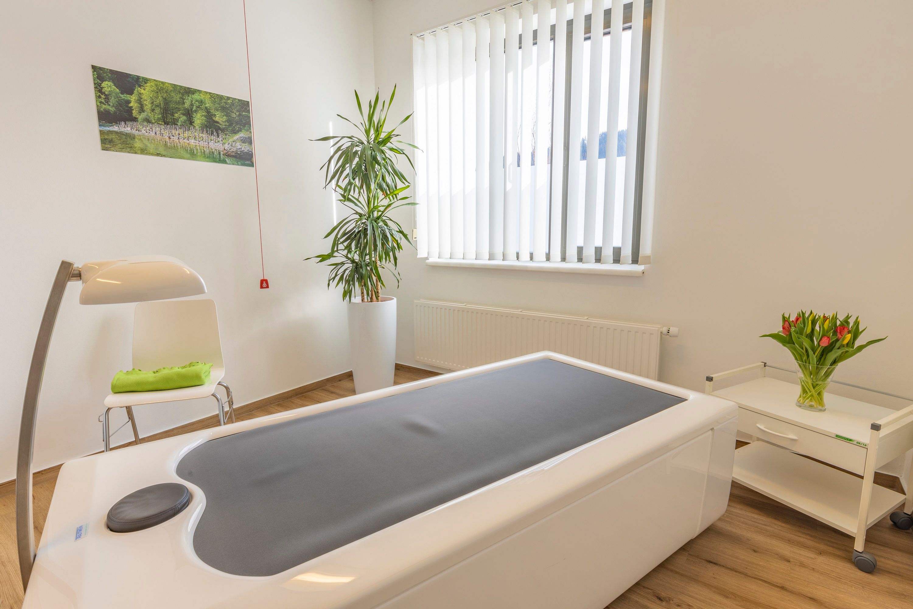 Sanfte Druckmassage auf dem Hydrojet